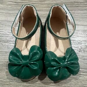 Green Bow Kids Mary Jane